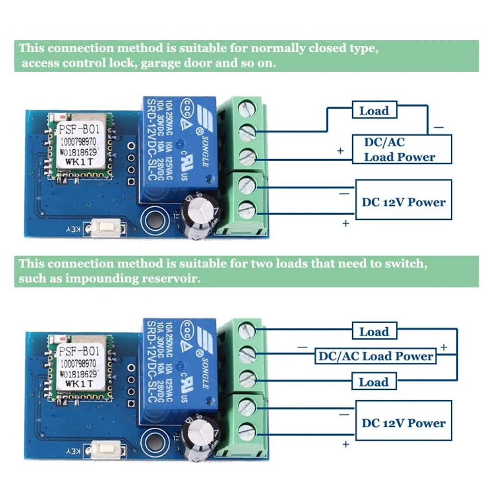 Беспроводной модуль реле Wi Fi 12 В постоянного тока|power dc dc|dc dctimer module |