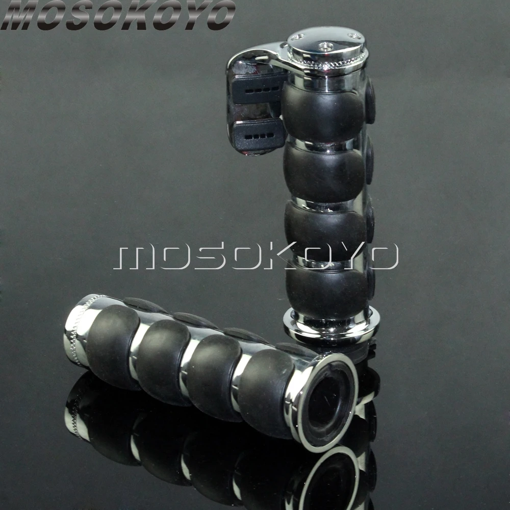 Руль мотоцикла 7 8 дюйма/25 мм для Harley Yamaha Honda Shadow Aero VT750 VTX1300 VTX1800 универсальные ручки