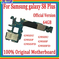 original unlocked for samsung galaxy s8 plus g950u g950f g950fd g955u g955f g955fd motherboard with full chipsfree shipping