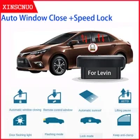 xinscnuo new smart electronics window lift for toyota levin 2019 2020 auto obd speed lock window closer