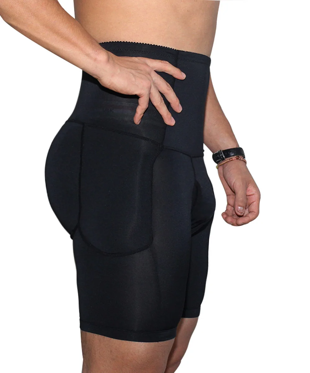 Culotte de Corset pour hommes sculptant minceur Butt Enhancer Booty Filling Underwear Seamless Butt Lifting Shapewear