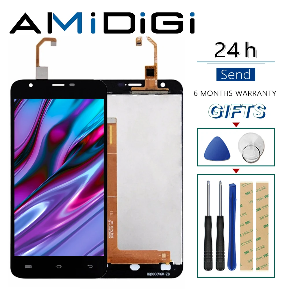 ЖК экран для Oukitel U7 Plus дигитайзер в сборе + Инструменты|Экраны мобильных