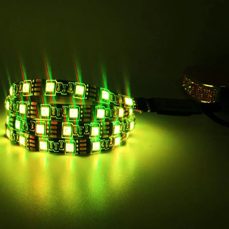 

5050 USB Mood Light RGB Multi Color LED Strip Light TV Backlight 24 Keys Remote Control REME889