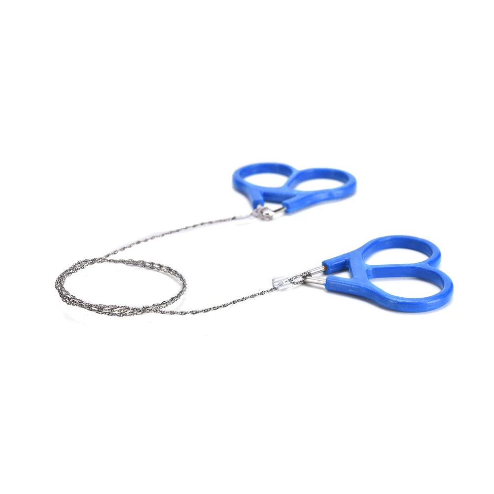 Уличная пластиковая стальная проволочная пила 60 см кольцевая прокрутка для