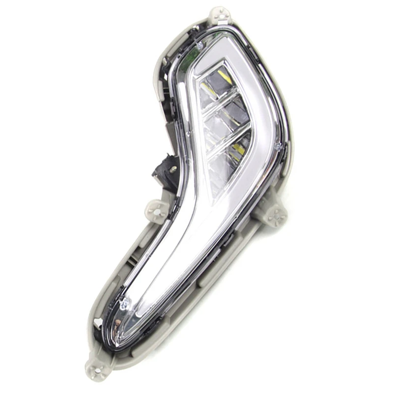 

2Pcs for Hyundai Accent 2012-2017 Light Guide Dual Color LED Fog Light Dual Function