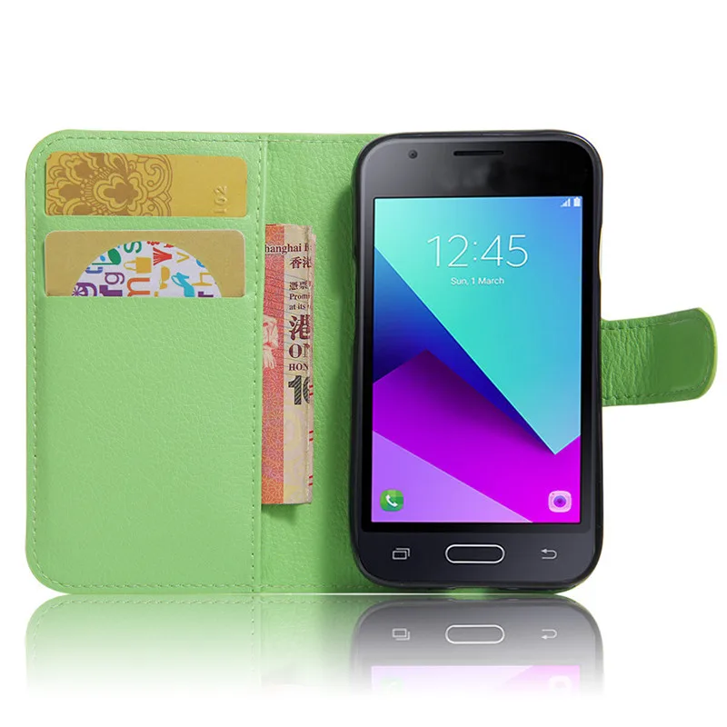 Для samsung Galaxy J1 J1 Mini Prime J106 J1 Nxt J105 J100 J120F J1 Mini Case кожаный флип чехол для samsung J1 Ace J110