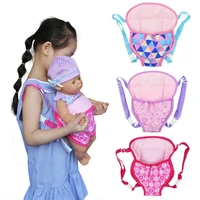 doll backpack printing doll accessories thick baby doll carrier backpack with straps for 18 inch dolls