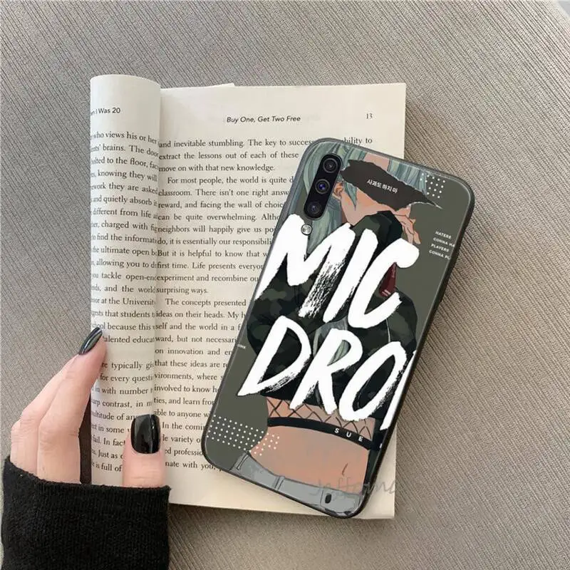 

pepakomi cool idol Phone Case For Samsung galaxy S note 7 8 9 10 20 fe edge A 6 10 20 30 50 51 70 lite plus Soft Funda