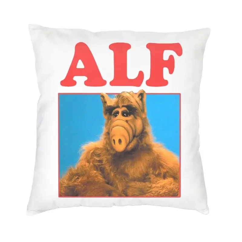 

Alf Gordon Shumway Pillow Case Home Decorative Tv Comedy Sitcom Cat Modern Sofa Cushion Cover For Living Room Velvet Pillowcase