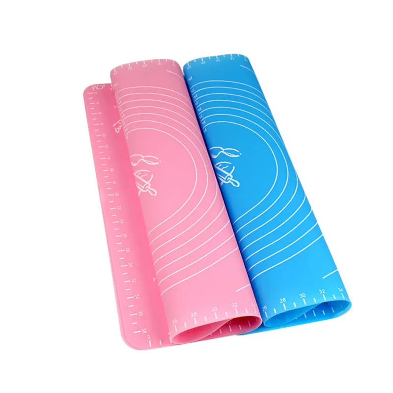 Silicone Mat Baking Cakes Pans Non-Stick Silicone Pad Table Grill Pad Jelly Fondant Cooking Plate Kitchen Tools GHMY