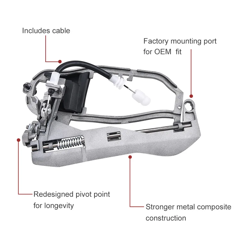 Кронштейн для ручки двери автомобиля внешний передний левый правый держатель BMW
