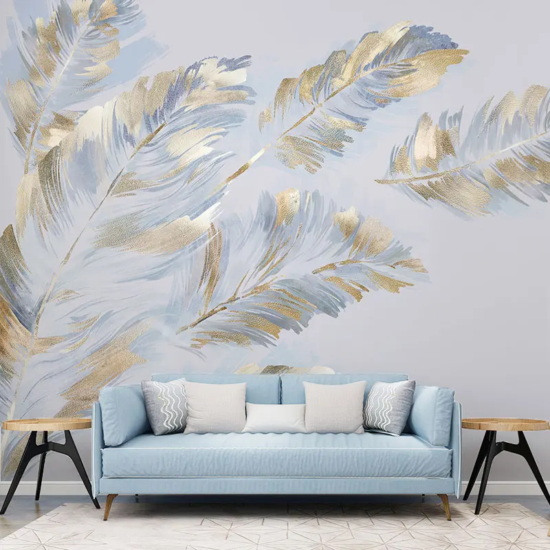 Скандинавский простой фон для дивана настенная живопись светильник гостиной