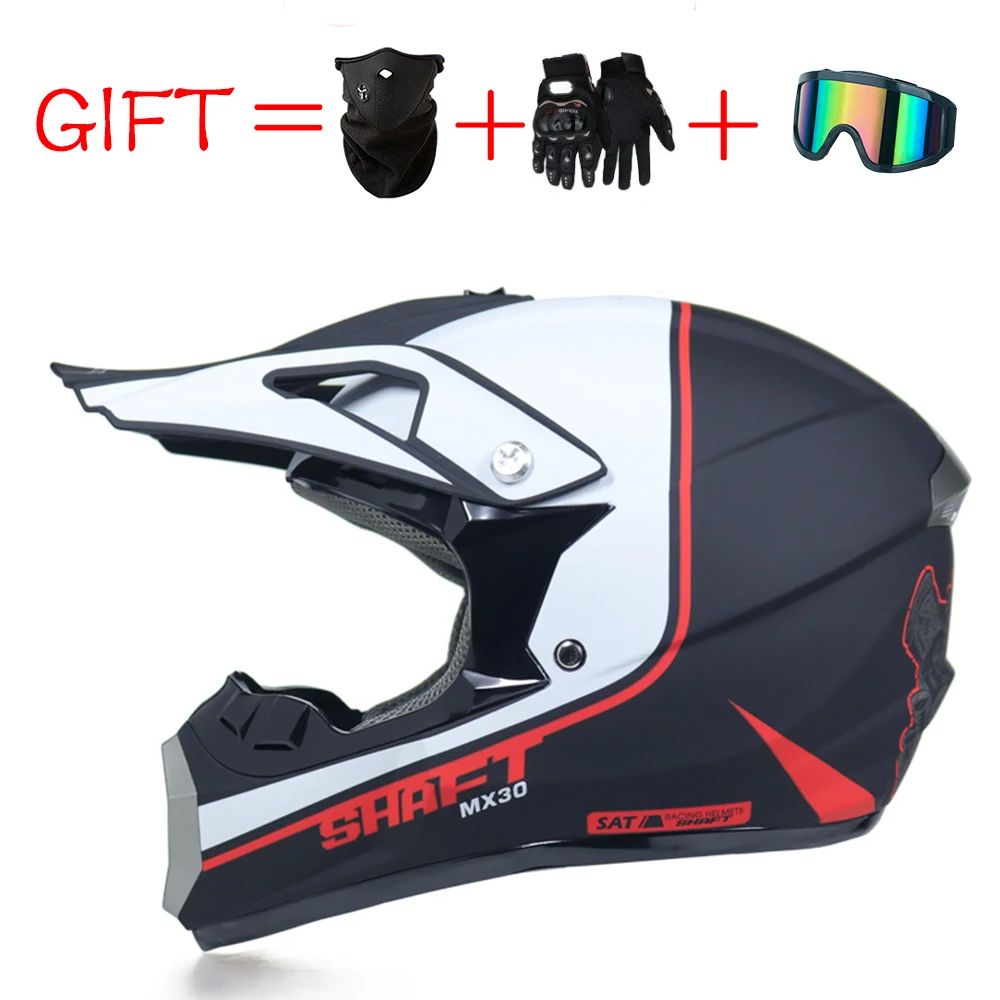 

Гоночный мотоцикл на все лицо, Мотокросс, велосипед для езды по бездорожью, мотоцикл унисекс, детский шлем, винтажный шлем в горошек, Casco