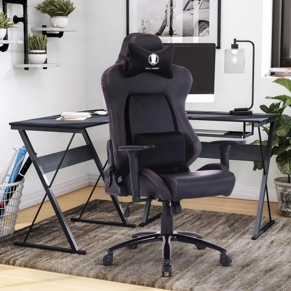 KILLABEE 2019 игровое кресло гоночный офисный стул угол наклона спинки Эргономичный с