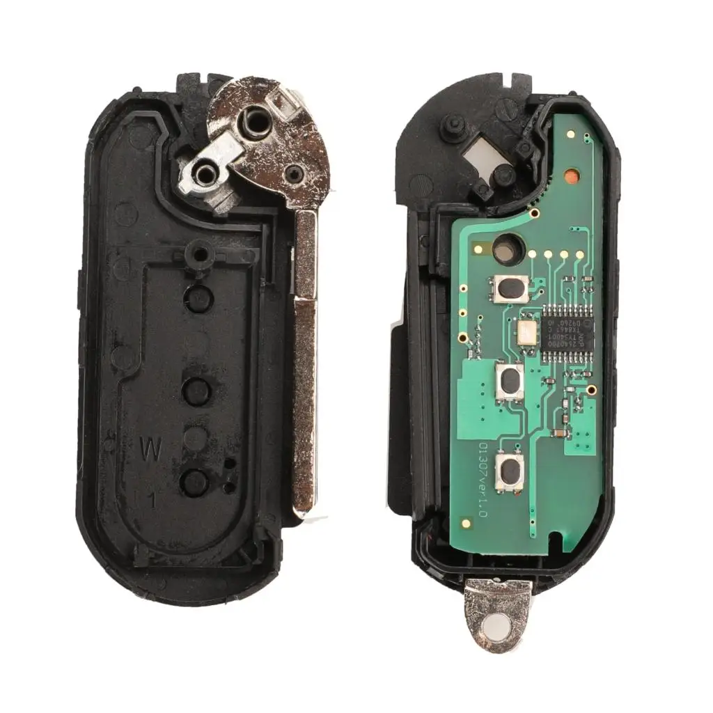 Дистанционный флип-ключ для автомобиля Fob FSK PCF7946/PCF7946AT Chip 433MHZ для Fiat 500 Grande Punto 2010- Ducato Stilo Bravo 3 кнопки SIP22