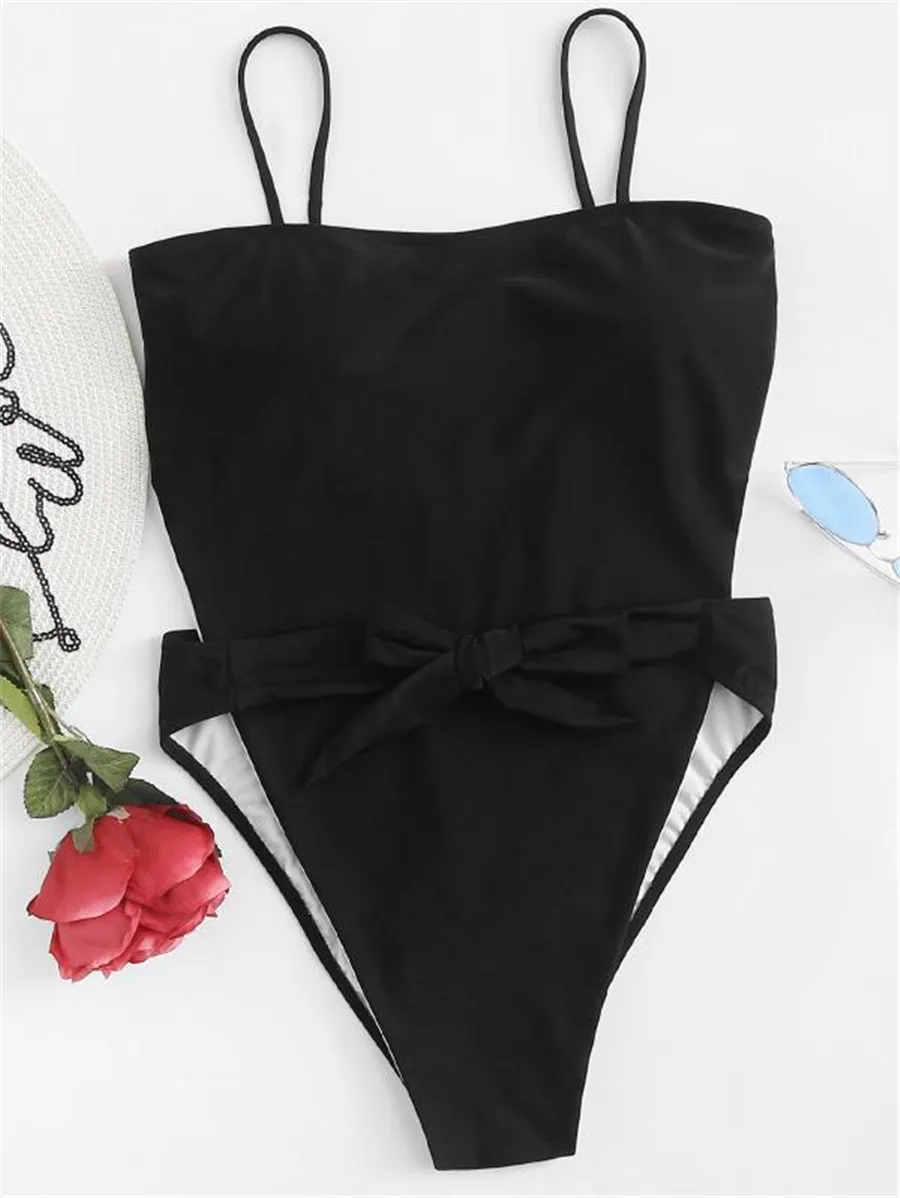 YICN 2021 сексуальный купальник Для женщин купальники Одна деталь с лямкой на шее пуш