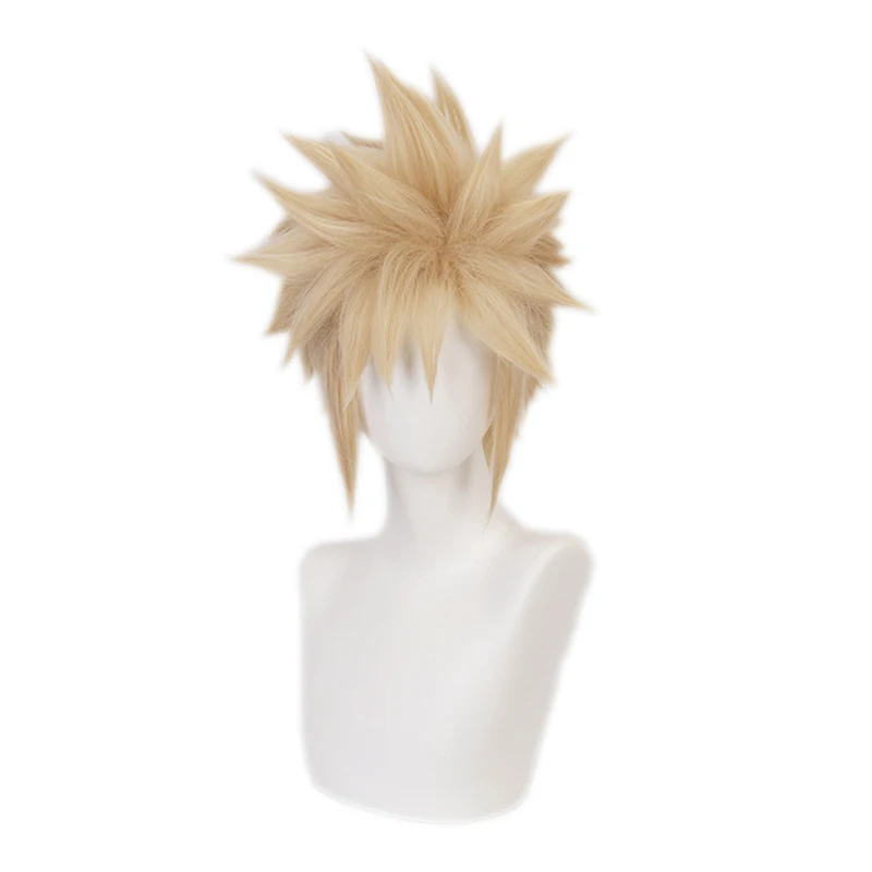

Peluca corta de Anime ultifantasy VII Cloud Strife, disfraz de Cosplay, cabello sческой резистивной al Heat, pelucas para fi