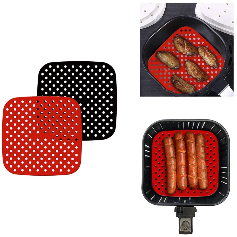 

Reusable Air Fryer Liners Mats Accessories For Cosori,Instant Vortex,Power XL,Ninja