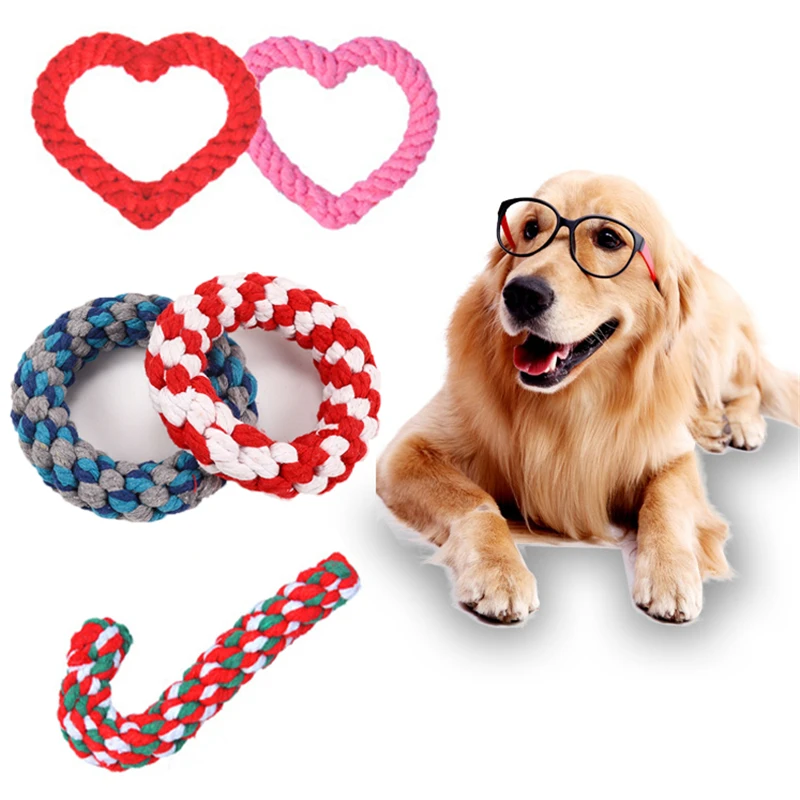 1 шт. большая собачья Игрушка веревка для жевания игрушки собак жевательные на