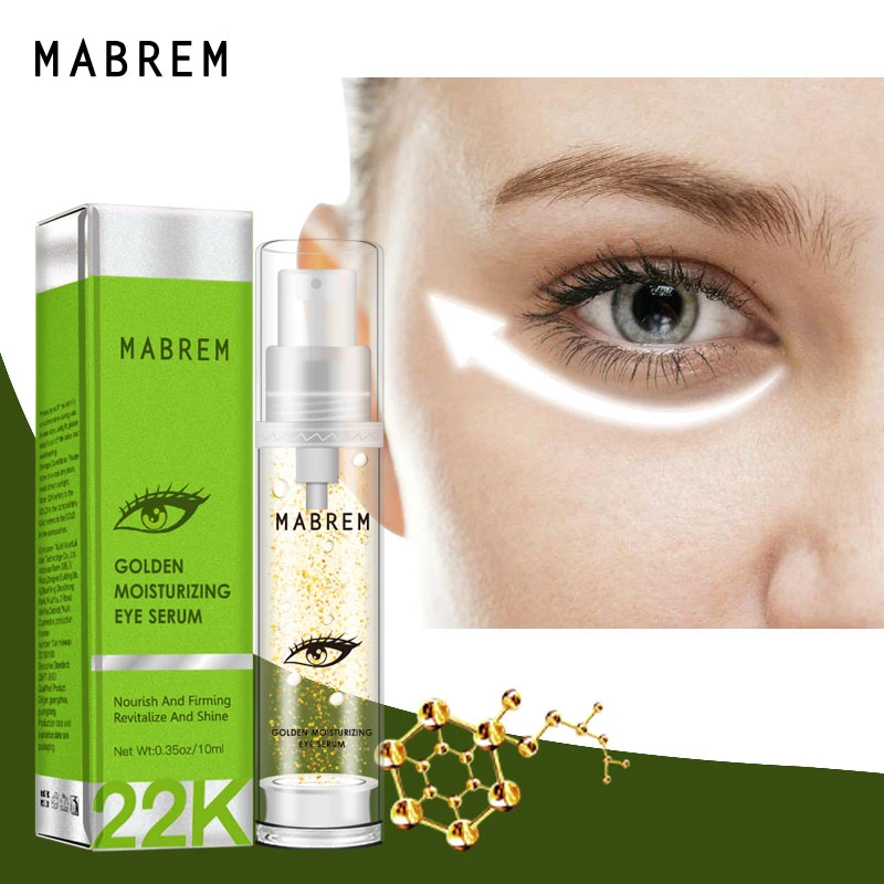 

24K Golden Eye Eye Cream Remove Dark Circles Whitening Moisturizing Anti-aging Wrinkle Cream Skin Care TSLM1