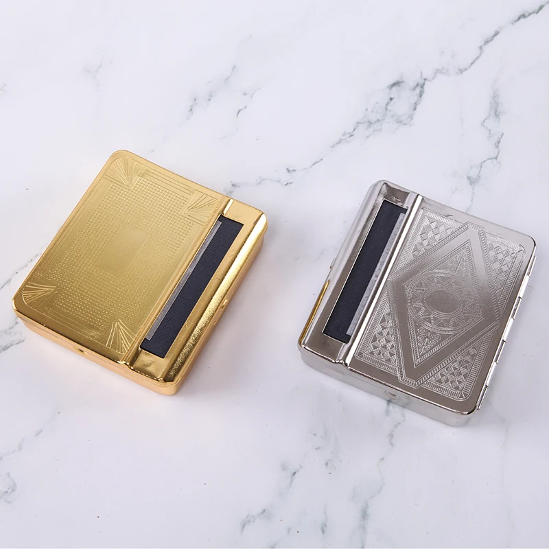 Машинка для скручивания сигарет машинка мужские гаджеты металлическая коробка