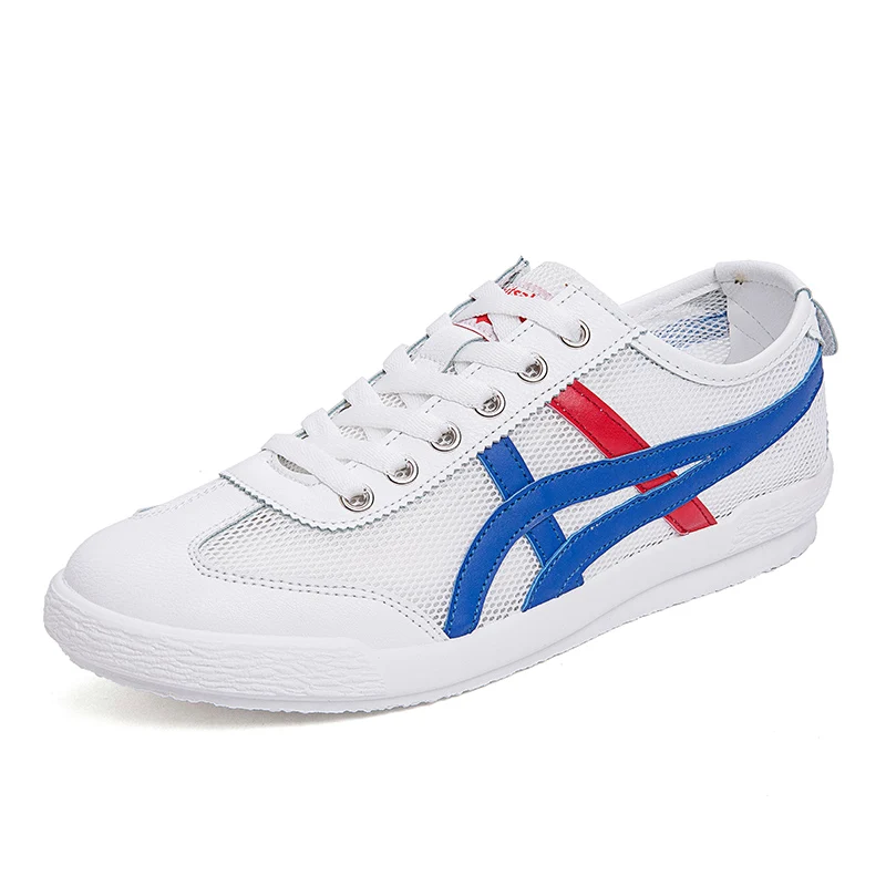 Новые вулканизированные летние кроссовки женские белые кожаные и парусиновые