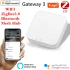 Шлюз ZigBee для умного дома, многорежимный сетевой хаб с поддержкой Wi-Fi и Bluetooth, работает с приложением Mi Home и Apple Homekit