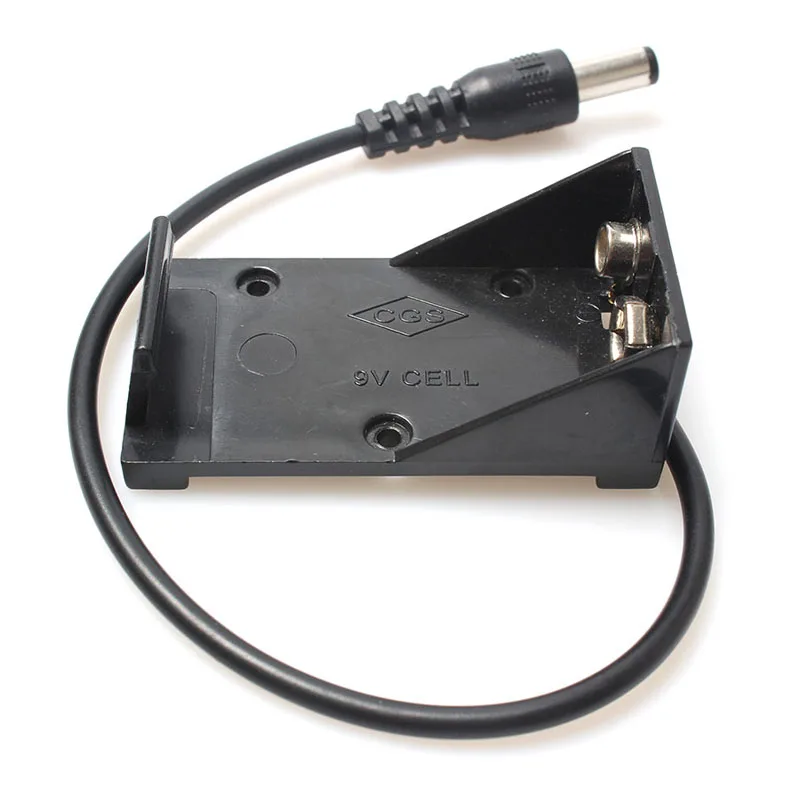 

Зажим для аккумулятора MasterFire, 30 шт./лот, 1x9 В, черный чехол, коробка для хранения, крышка розетки с проводом, разъем постоянного тока, 2,1*5,5 мм