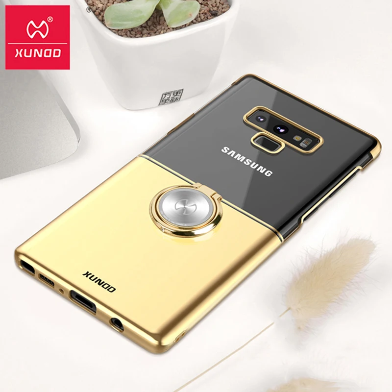 Для samsung Galaxy Note 9 Note 8 чехол Xundd с кольцом на палец, Жесткая крышка из поликарбоната для Galaxy Note 9, чехол с кольцом-держателем