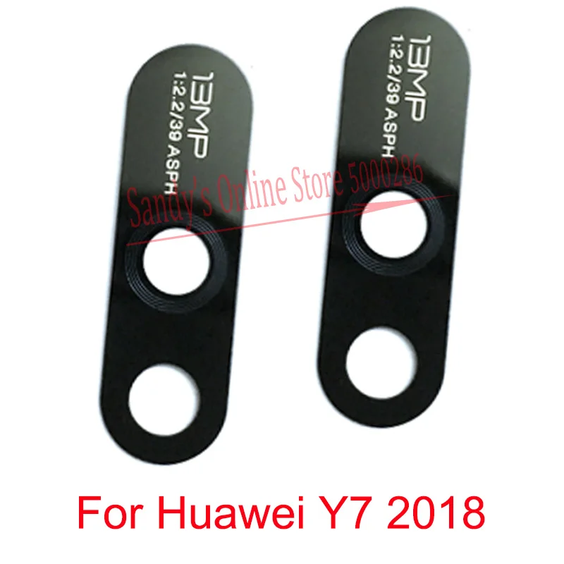 Высококачественное Стекло для объектива Большой задней камеры Huawei Y7 2018 задняя