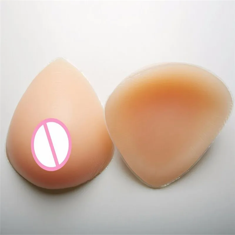 2020 1600g Pair Artificial Realistic Silicone Breast Forms Fake Boobs For Crossdresser Transgender Transvestite Shemale Breast