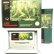 

Secret of Mana with box 16bit game cartridge for pal console