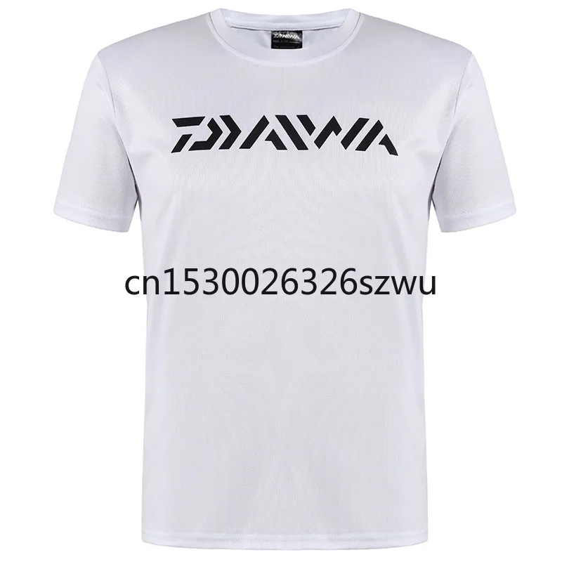 

New Arrival DAWA Fishing T Shirts Top Quality Men Short Sleeve Quick Dry Brearthable Fishing Clothes Outdoor Sport Fishing Wear