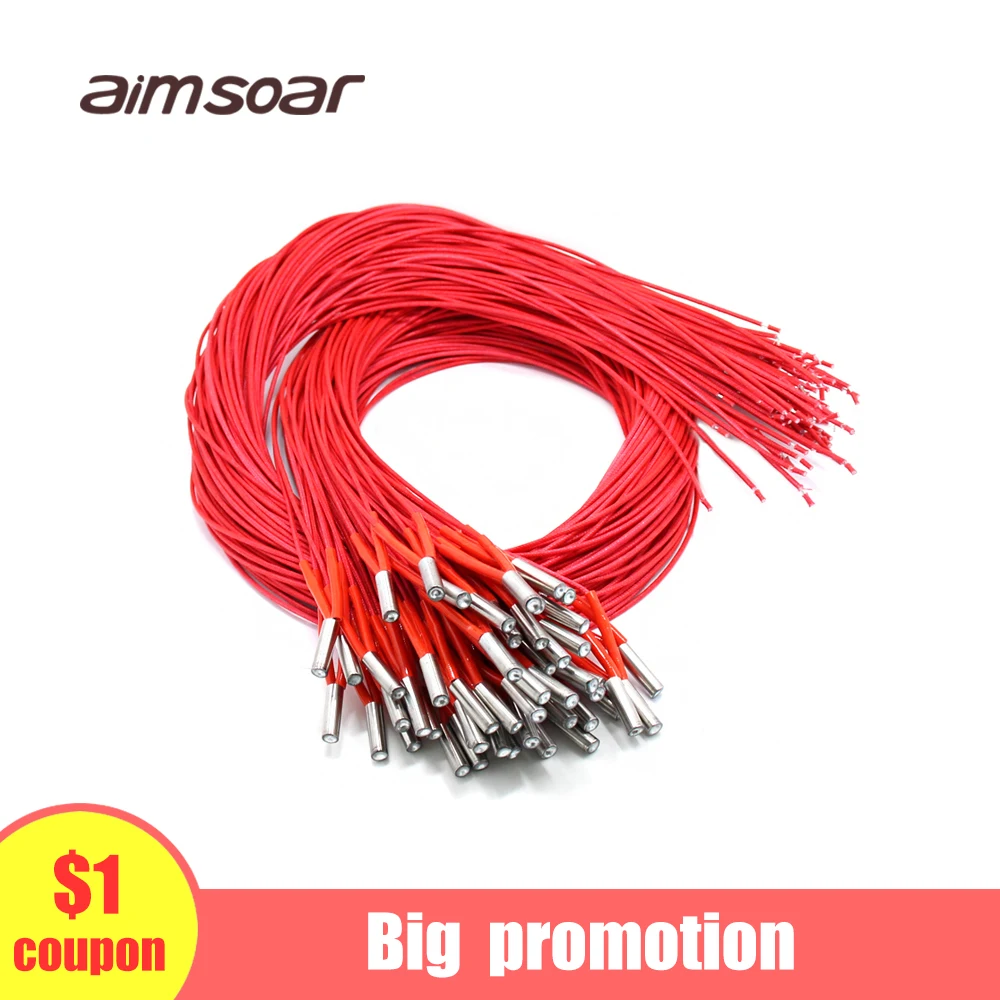 ceramic heater 3d printer parts hotend cartidge 12V 40W 6*20mm 1M | Компьютеры и офис