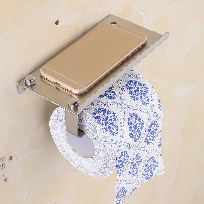 Новый рулон бумаги для ванной стеллажи хранения Настенный Держатель Бумажные