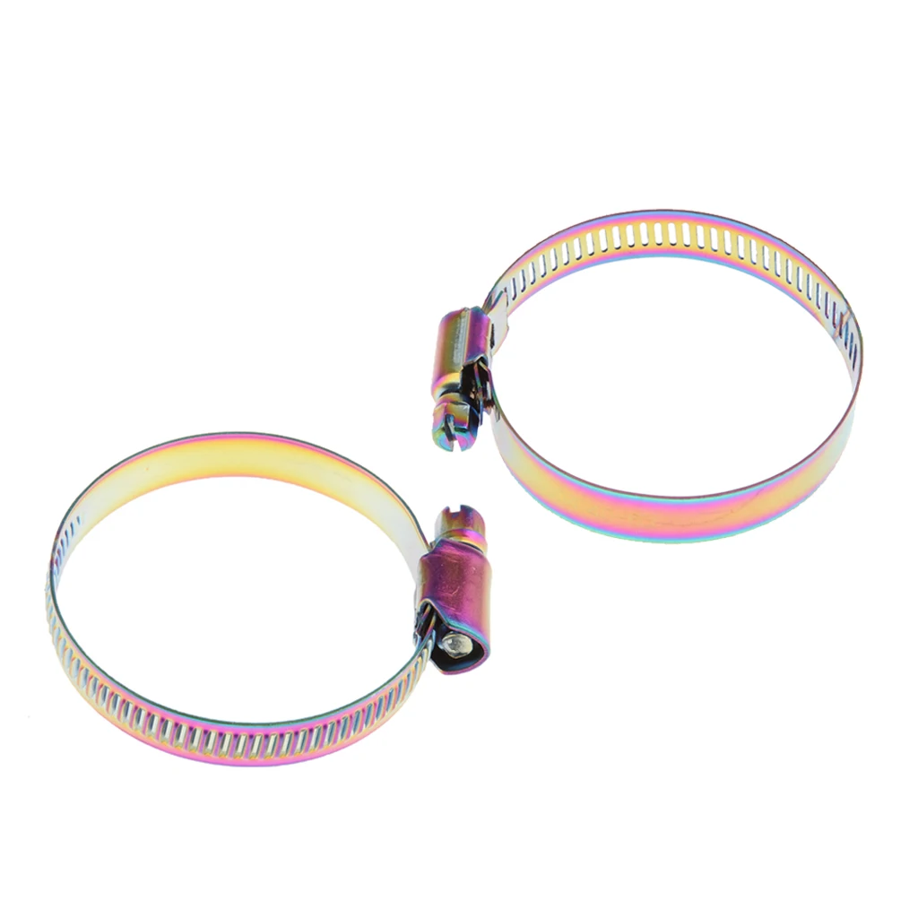 2 шт Мотоцикл Регулируемый впрыск топлива стиль хомут шланга для дизельных