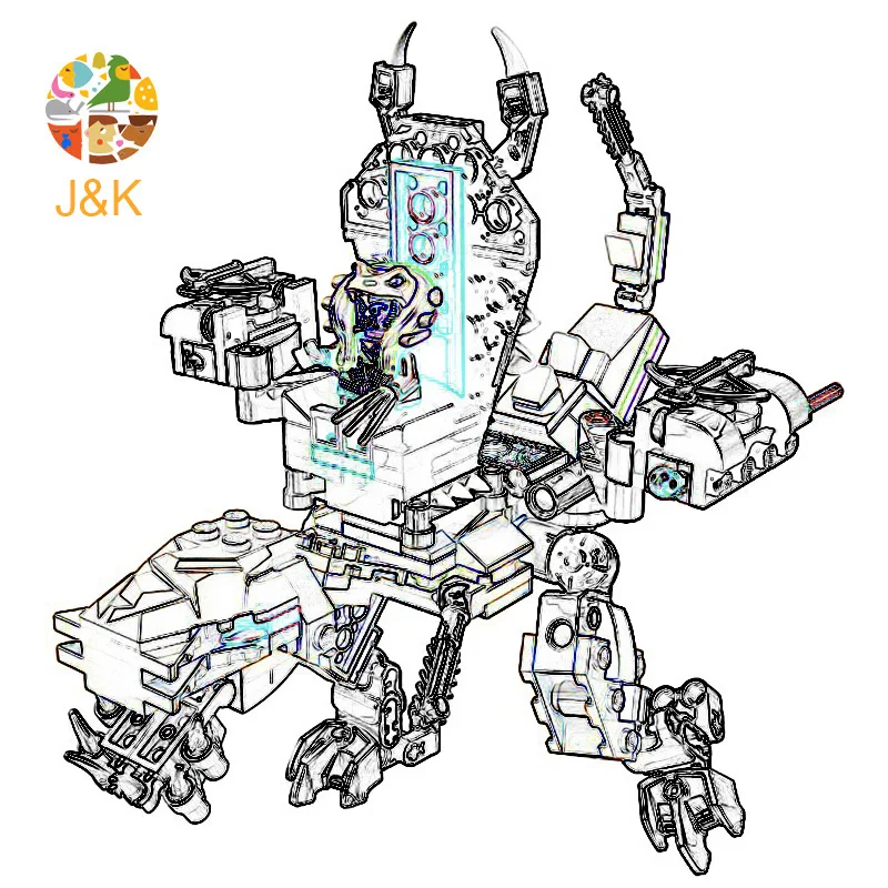 70595 1135 шт. серии ниндзя Ultimate Secret Raider 4 в 1 деформация установка Chariot строительство DIY