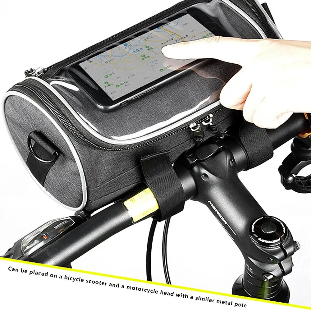 Цилиндрическая сумка для хранения мотоцикла бочка электрического автомобиля