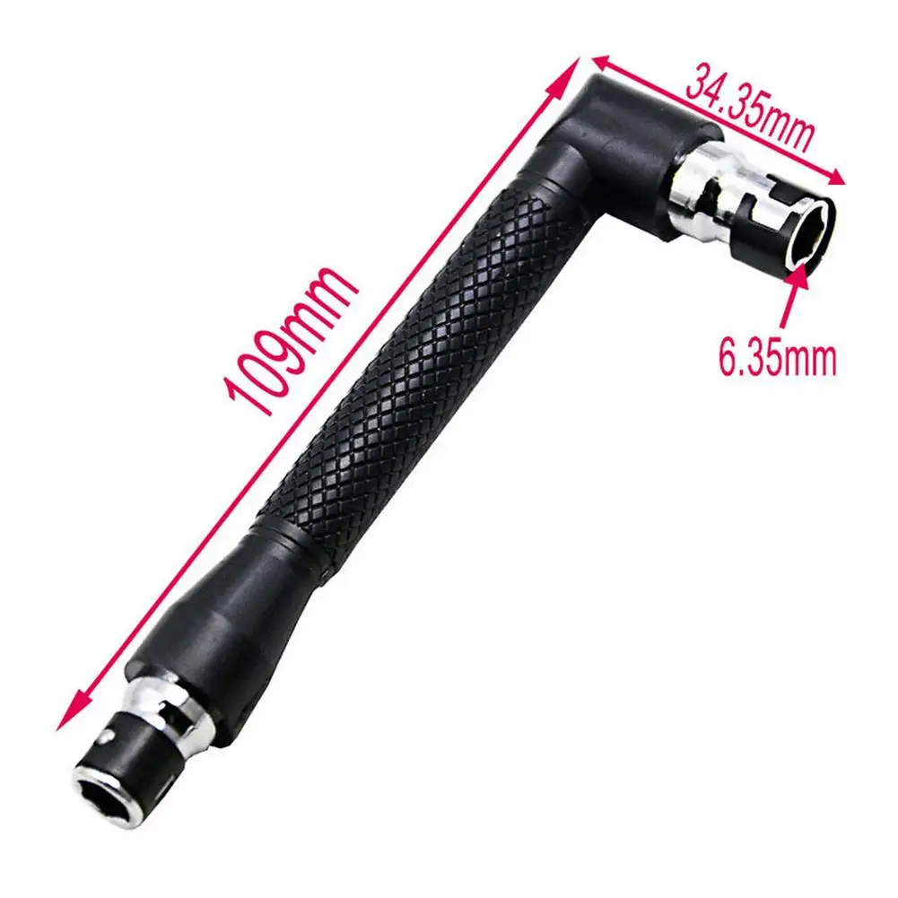 

L Shape Wrench Carbon Steel Batch Head Mini Double-Ended Socket Wrench Screwdriver With Head Extension Repair Car Accessories