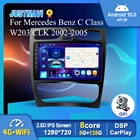 Автомобильный радиоплеер Android 10,0 для Mercedes Benz C Class W203 C200 C320 C350 CLK W209 2002 - 2005 Авто GPS стерео DSP Carplay OBD