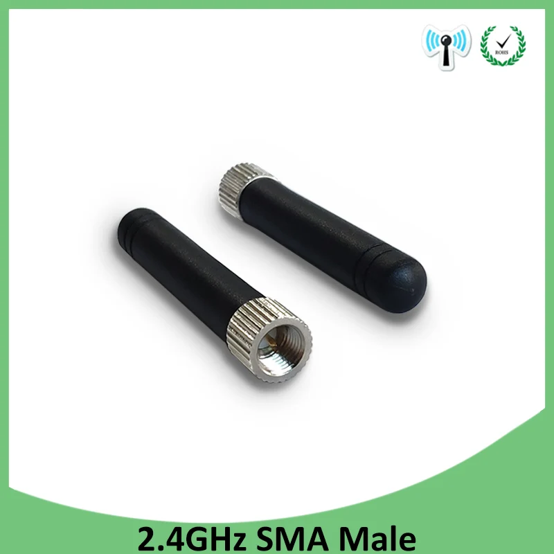 Антенна 2 4 ГГц wi fi SMA разъем папа ~ 3 дБи антенна малого размера Zigbee антенны