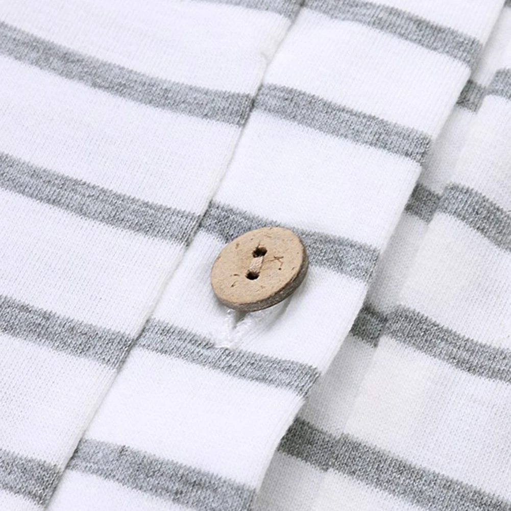 Женская футболка с принтом в полоску нового дизайна длинными рукавами и круглым