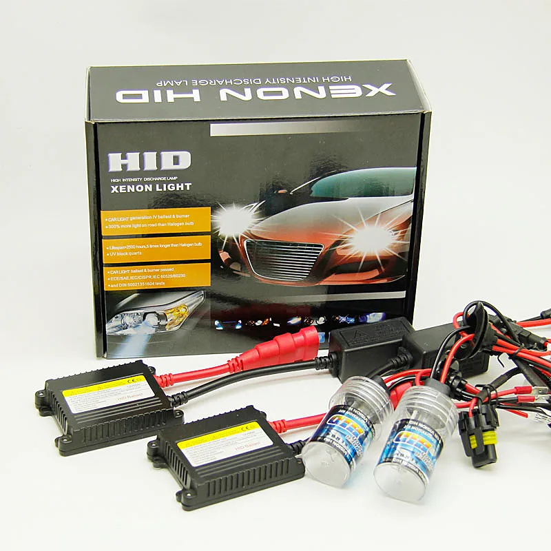 Комплект ксенонового балласта H7 H4 H1 H11 HID kit 55 Вт Hid ксеноновая лампа H8 HB3 HB4 881 Xenon для