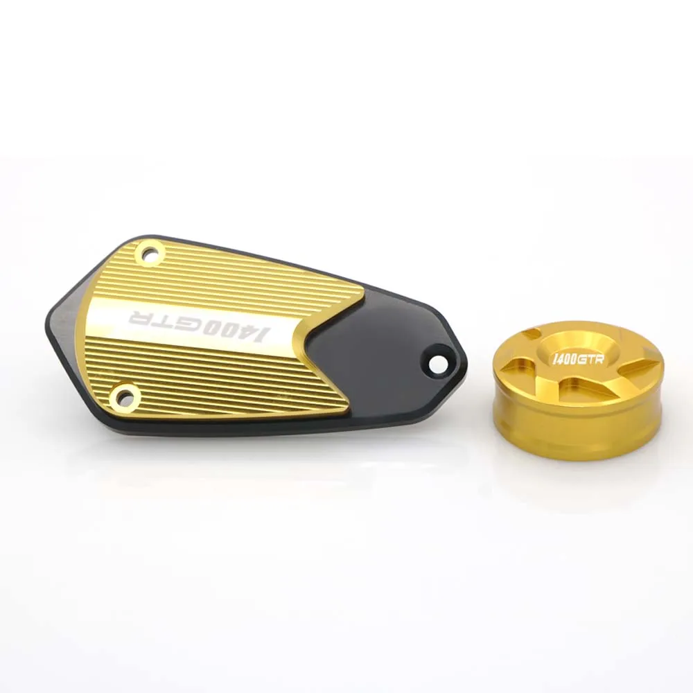 

Front Rear Brake Cylinder Fluid Reservoir Cover Cap For KAWASAKI Z1000 Z750R GTR1400 Motorcycle Parts