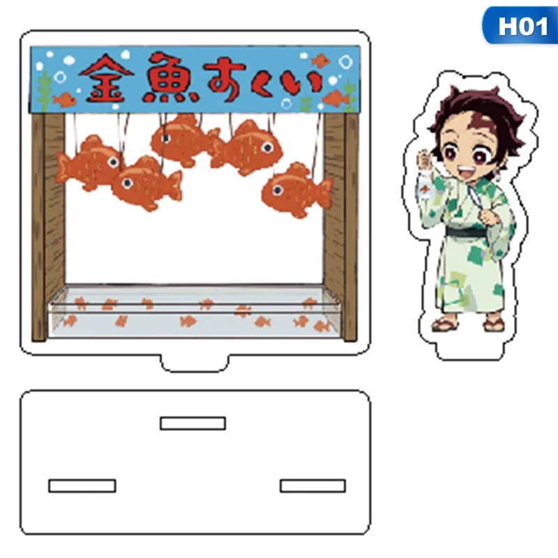 

Demon Slayer Kimetsu No Yaiba Hashira Giyuu Muichirou Shinob Acrylic Stand Figure Model Plate Holder Cake Topper