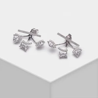 amorita boutique fashionable and exquisite zircon stud earrings by designer