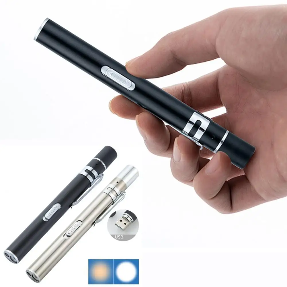 Портативный светодиодный двойной светильник из нержавеющей стали медицинская