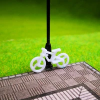 10pcs model bicycle bike suitable model train layout sand table architectural display for diorama toys