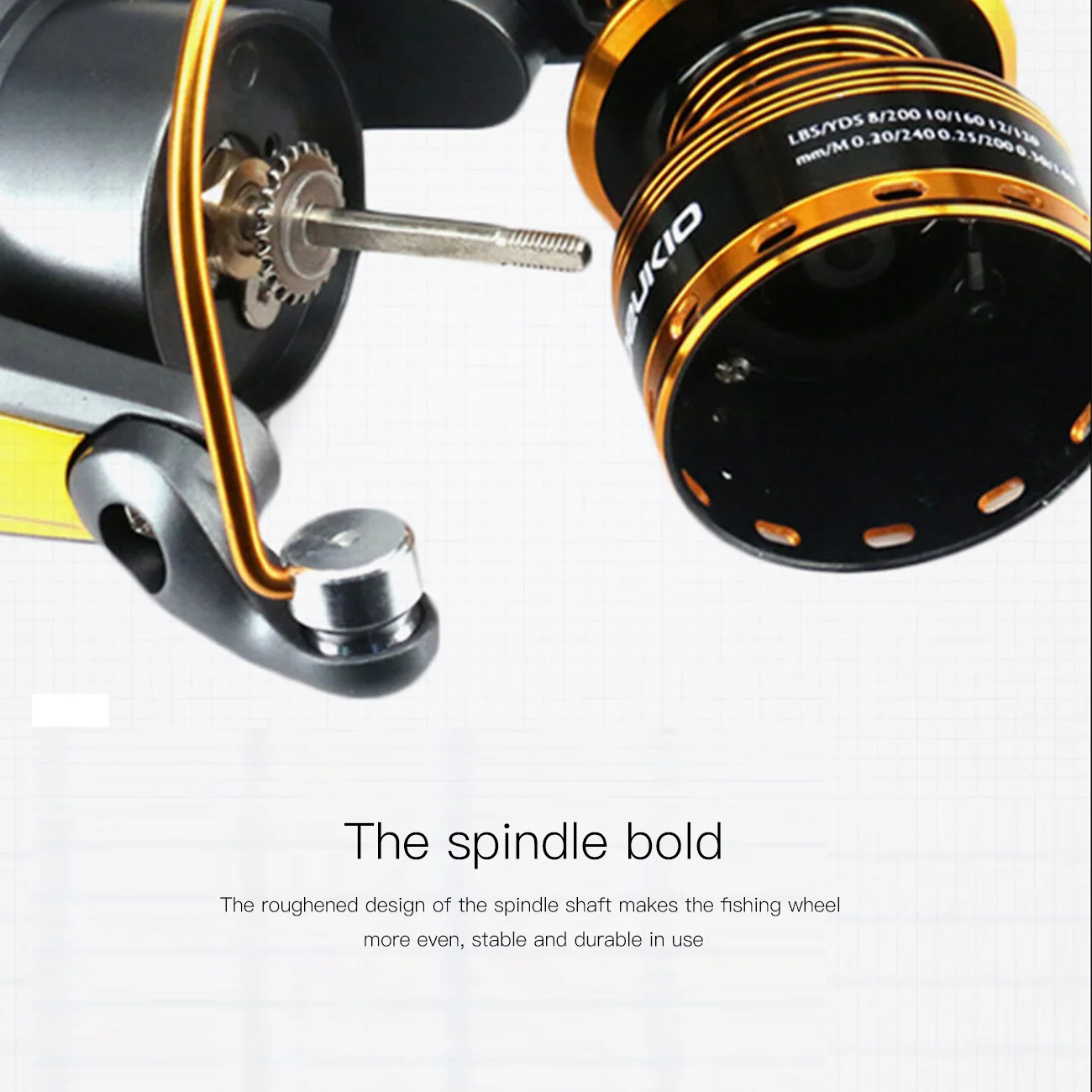 

1PCS Fishing reel with metal head JS1000-7000 fishing reel 10-axis sea rod reel 2020 New