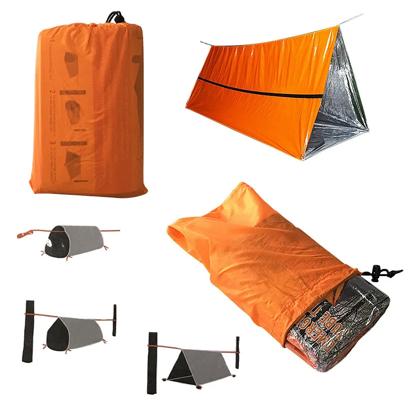 Спальный Мешок Bivy теплый водонепроницаемый для кемпинга | Спорт и развлечения
